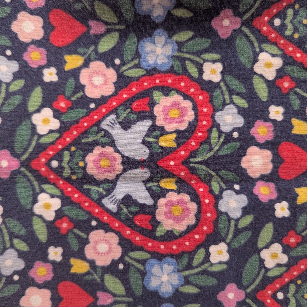 Colorful Heart Patterned Dress - Picture 4 of 4